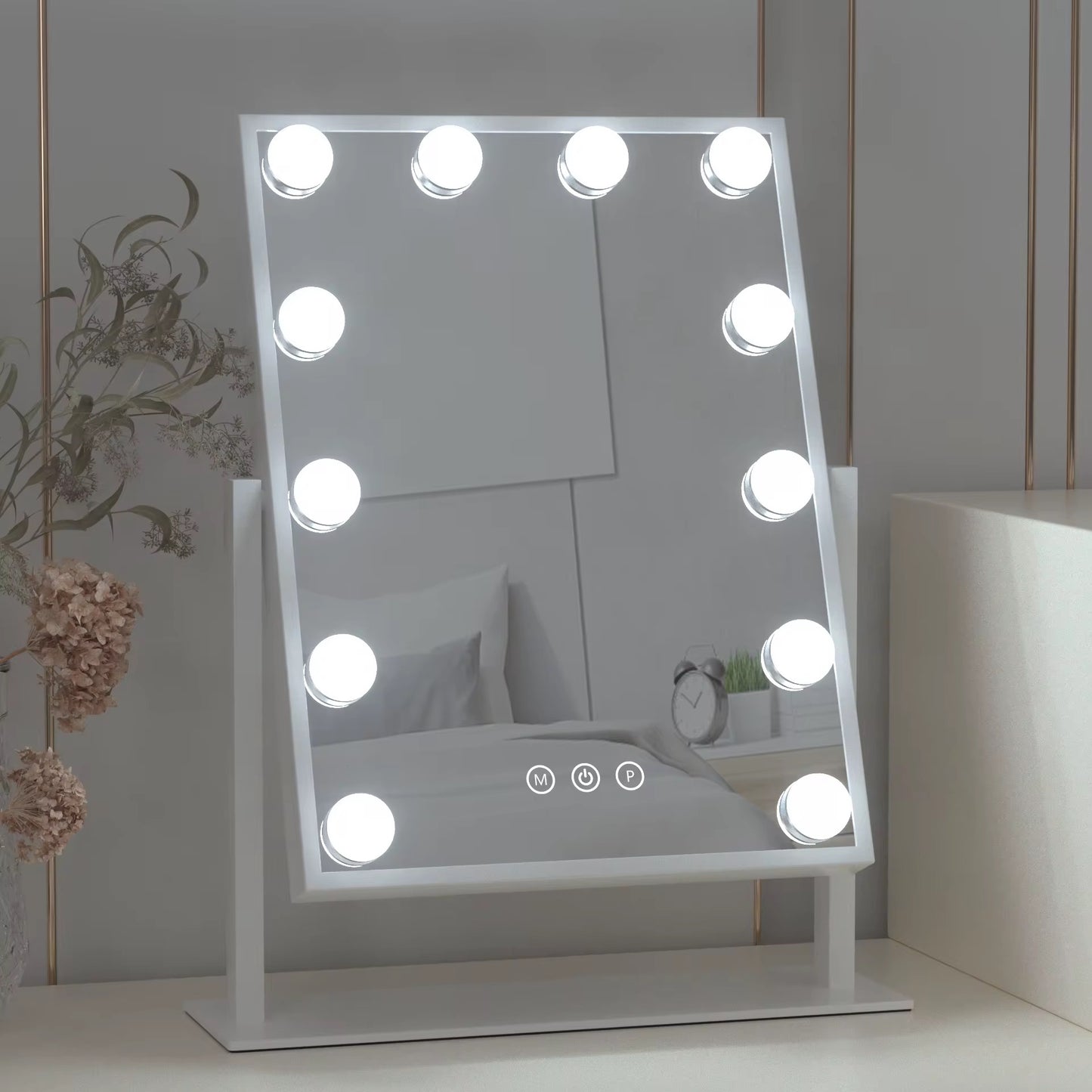 Hollywood Tabletop Vanity (12 bulbs)